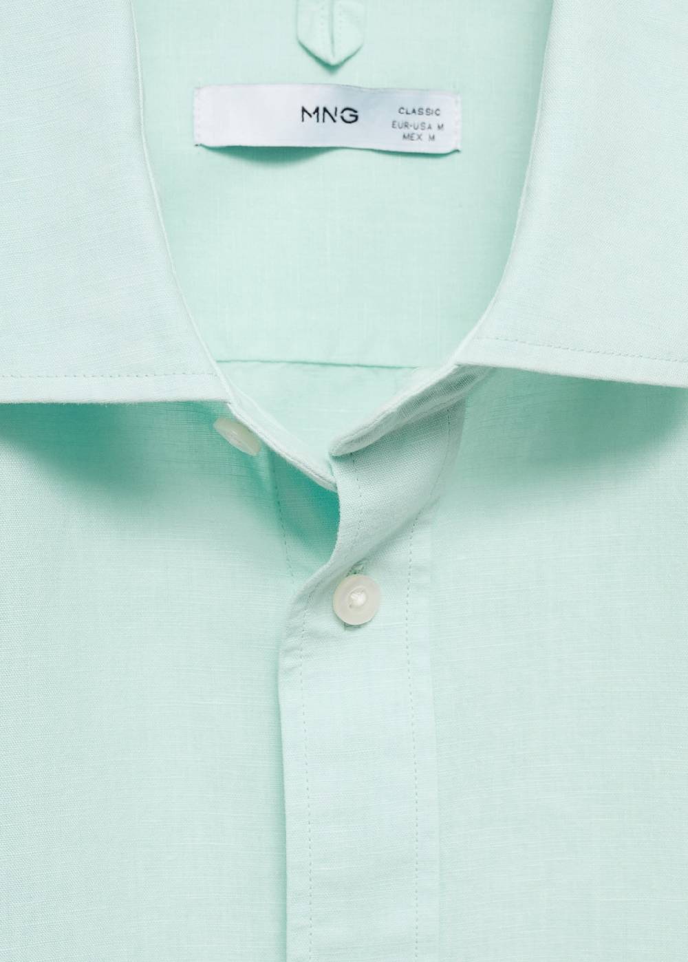 Mango Classic Fit-Leinenhemd Rabatt