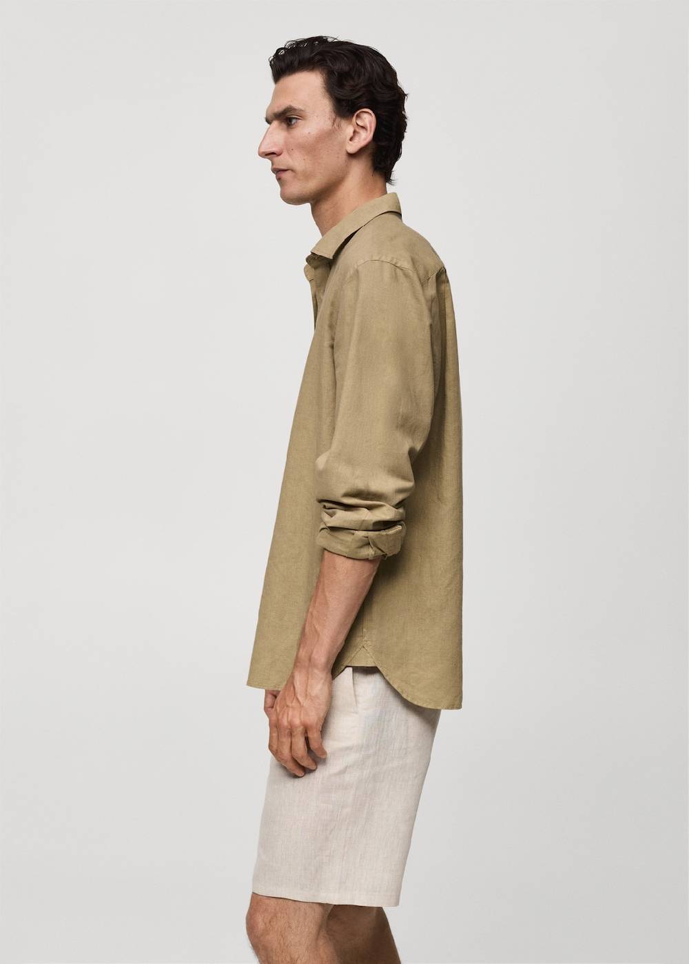 Mango Classic Fit-Leinenhemd Günstig kaufen