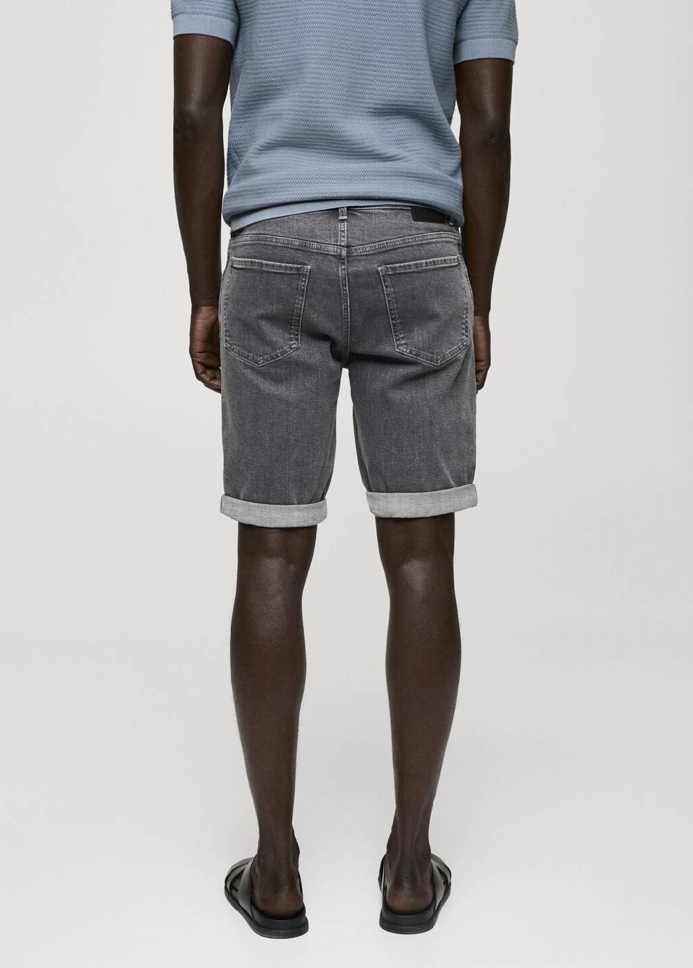 Mango Slim Fit-Jeans-Bermudashorts Black Friday