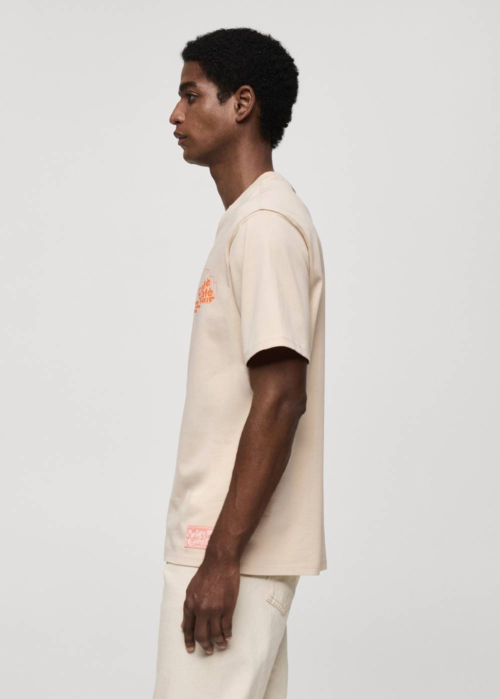 Mango Bedrucktes Baumwoll-T-Shirt Cyber Monday