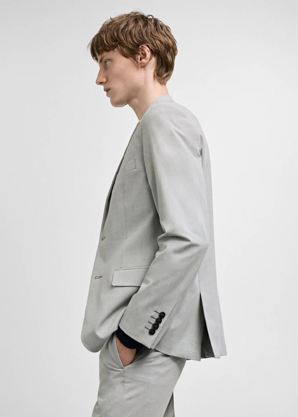 Mango Super Slim Fit-Anzugsakko aus Stretchgewebe Weihnachtsangebot