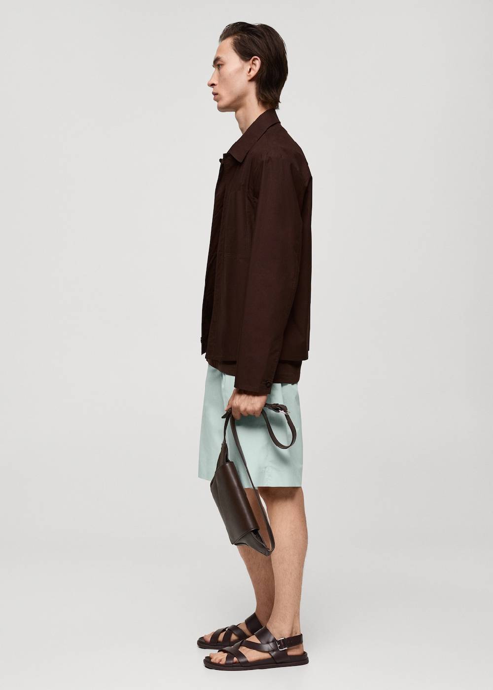 Mango Relaxed Fit-Bermudashorts mit Abnähern Osterangebot