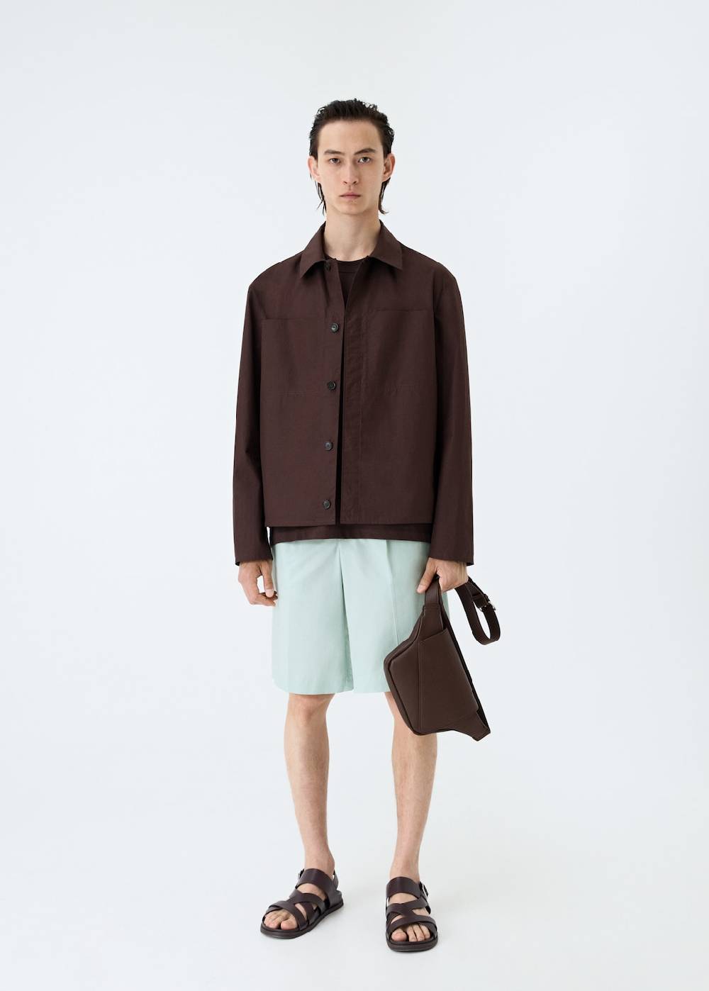 Mango Relaxed Fit-Bermudashorts mit Abnähern Osterangebot