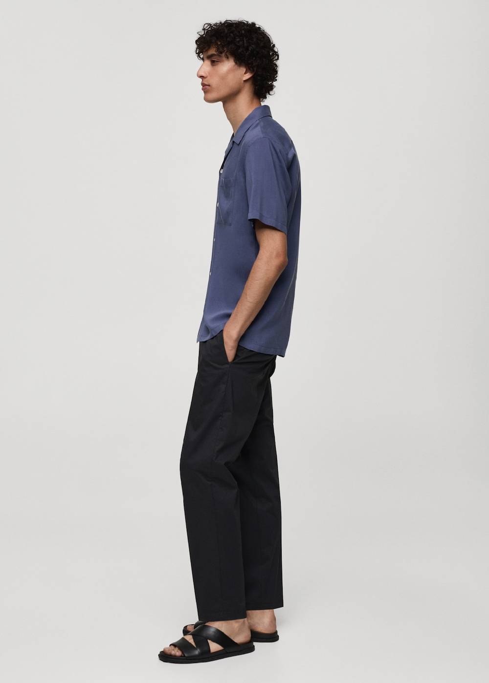Mango Regular-Fit-Hemd aus 100 % Tencel Top Angebot