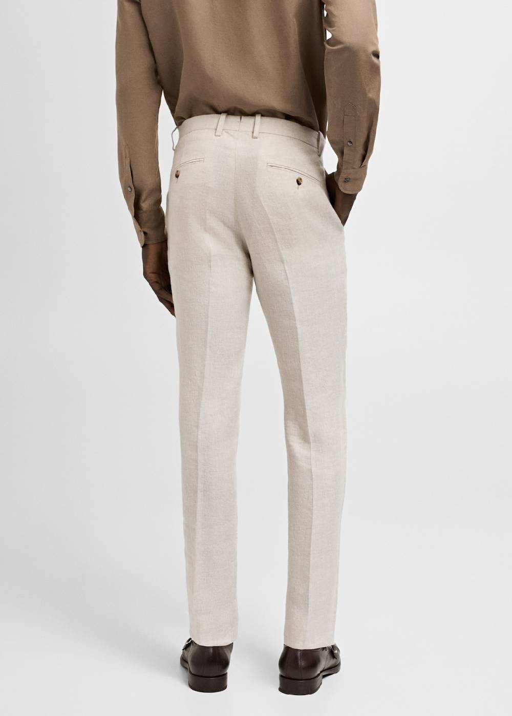 Mango Slim-Fit-Anzughose aus 100 % Leinen Bestseller