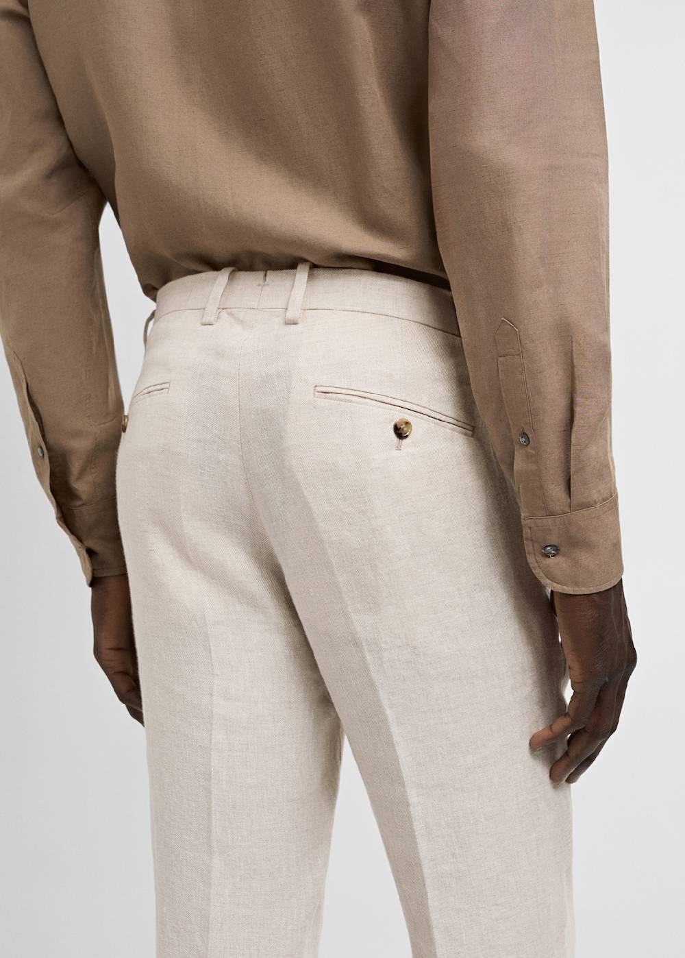 Mango Slim-Fit-Anzughose aus 100 % Leinen Bestseller