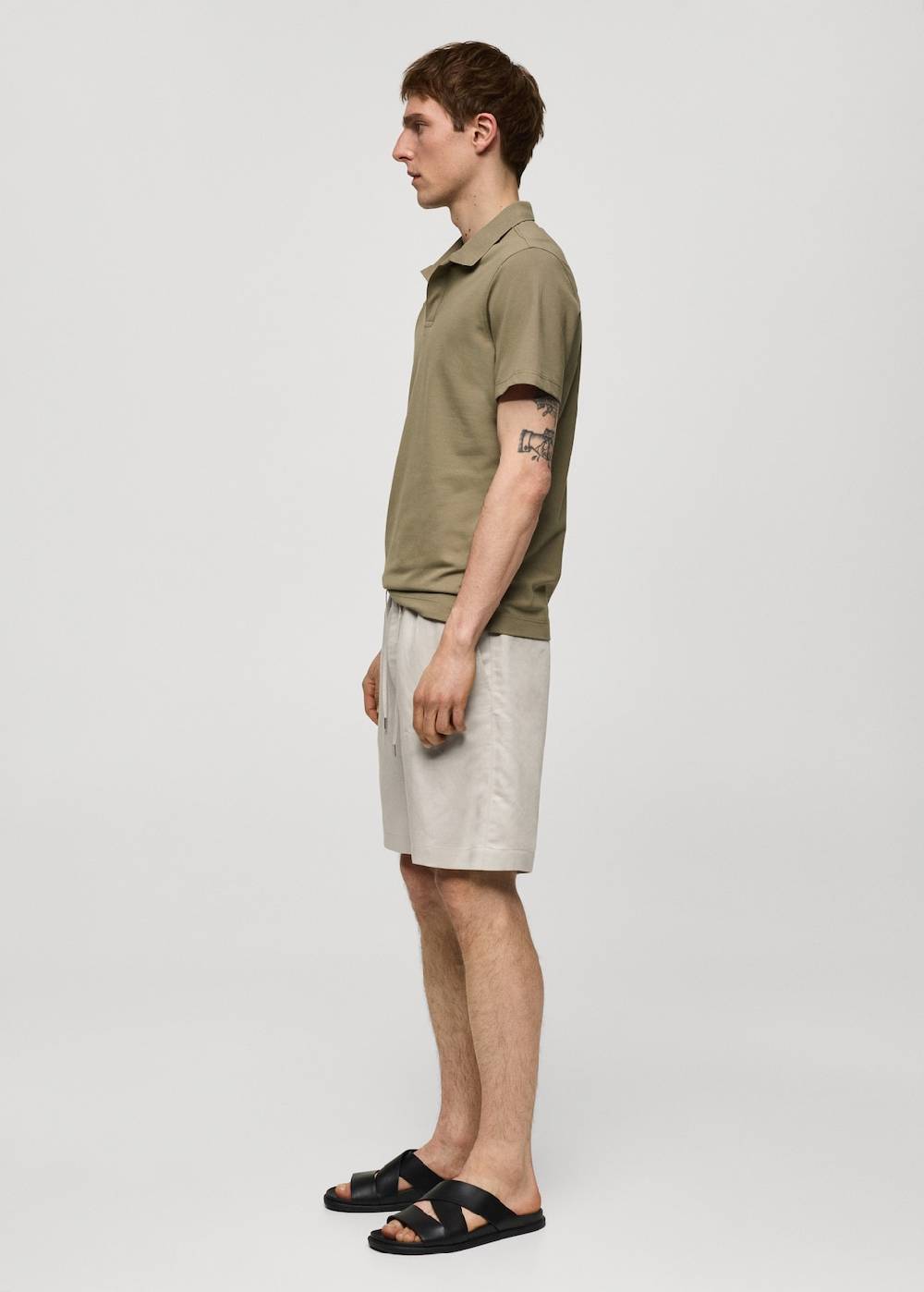 Mango Slim Fit-Poloshirt aus Baumwoll-Piqué Kauf eins, bekomm eins gratis