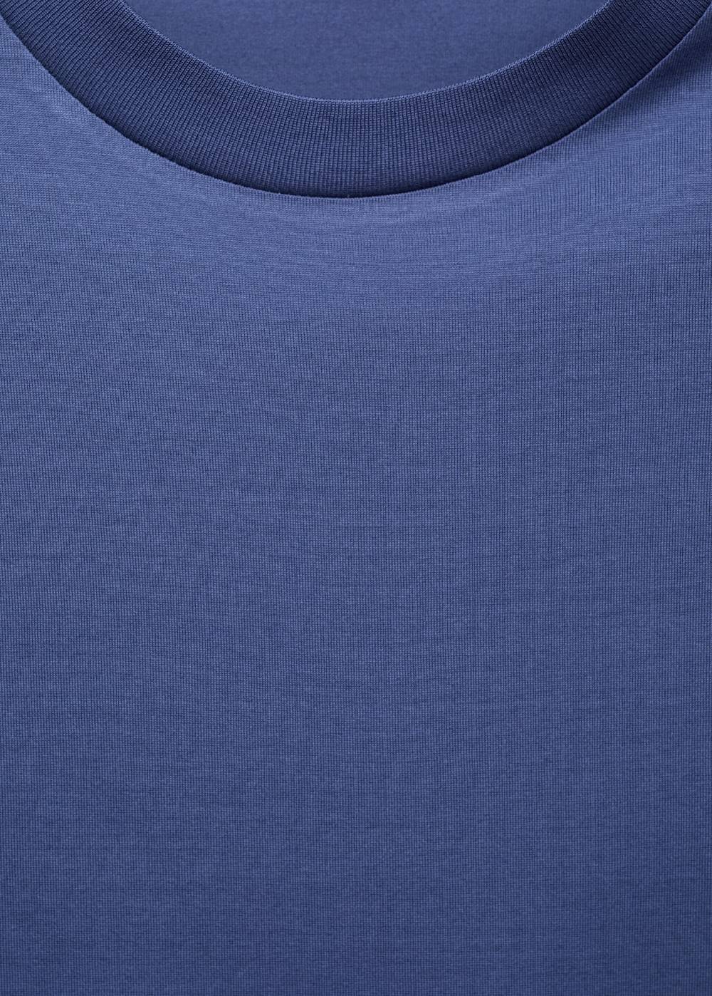 Mango Slim-Fit-T-Shirt aus 100 % Baumwolle Tägliche Deals