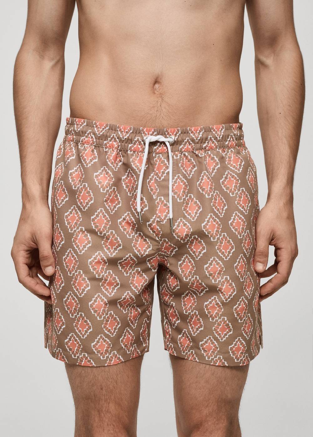 Mango Badeanzug mit geometrischem Muster Wochenangebot