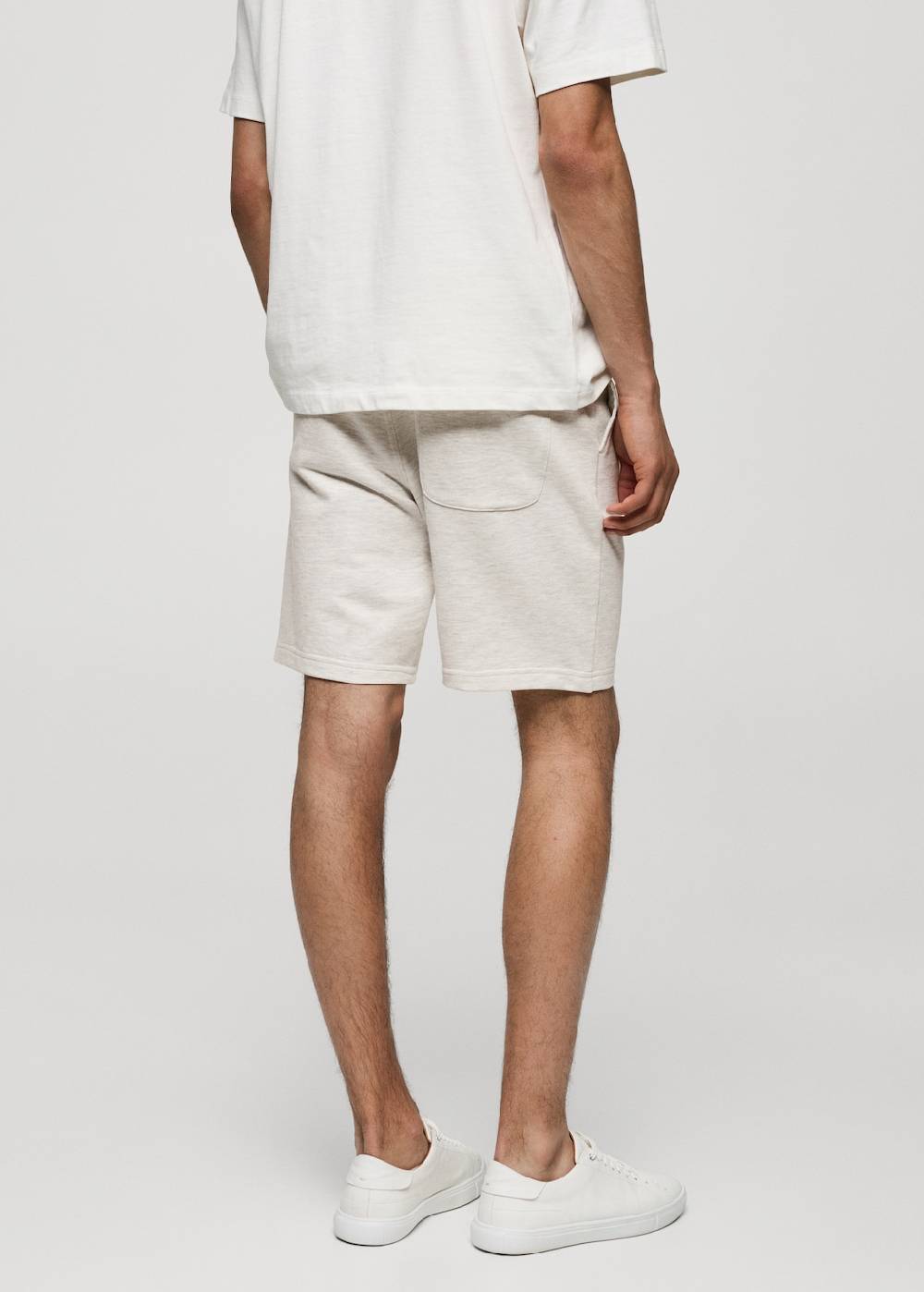 Mango Bermudashorts im Jogger-Stil aus Baumwolle Kostenlose Rückgabe