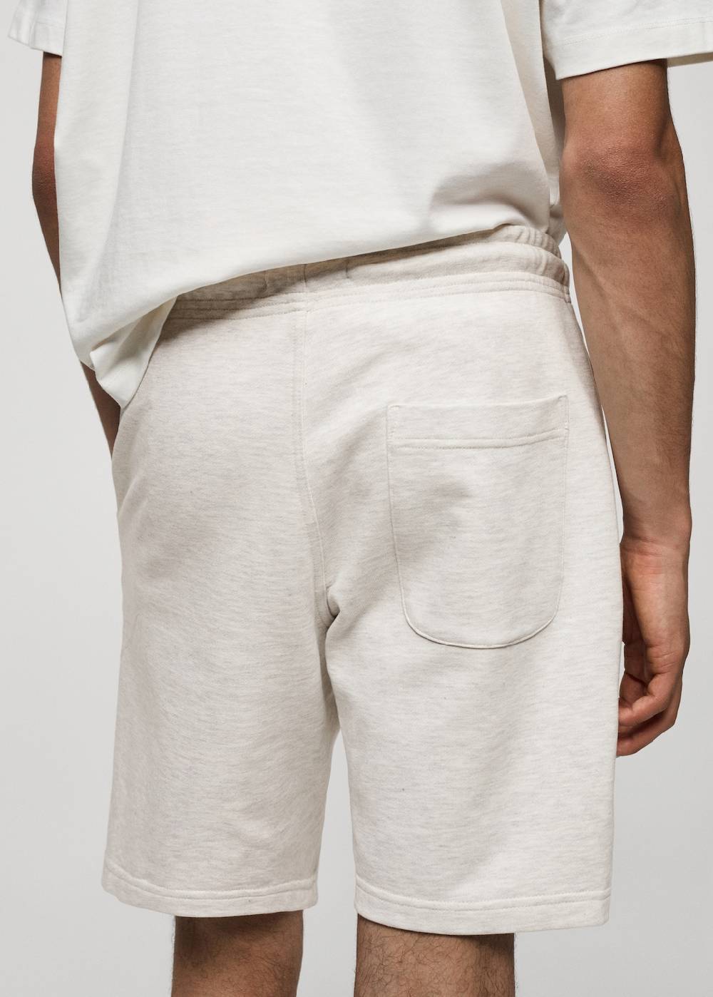 Mango Bermudashorts im Jogger-Stil aus Baumwolle Kostenlose Rückgabe
