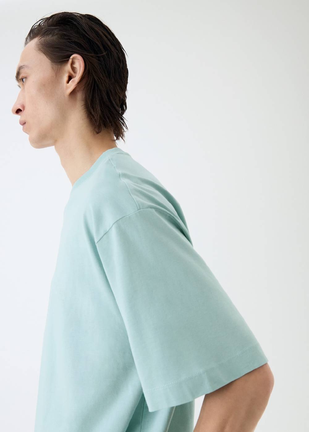 Mango Oversized-T-Shirt aus 100 % Baumwolle Neueste Stile