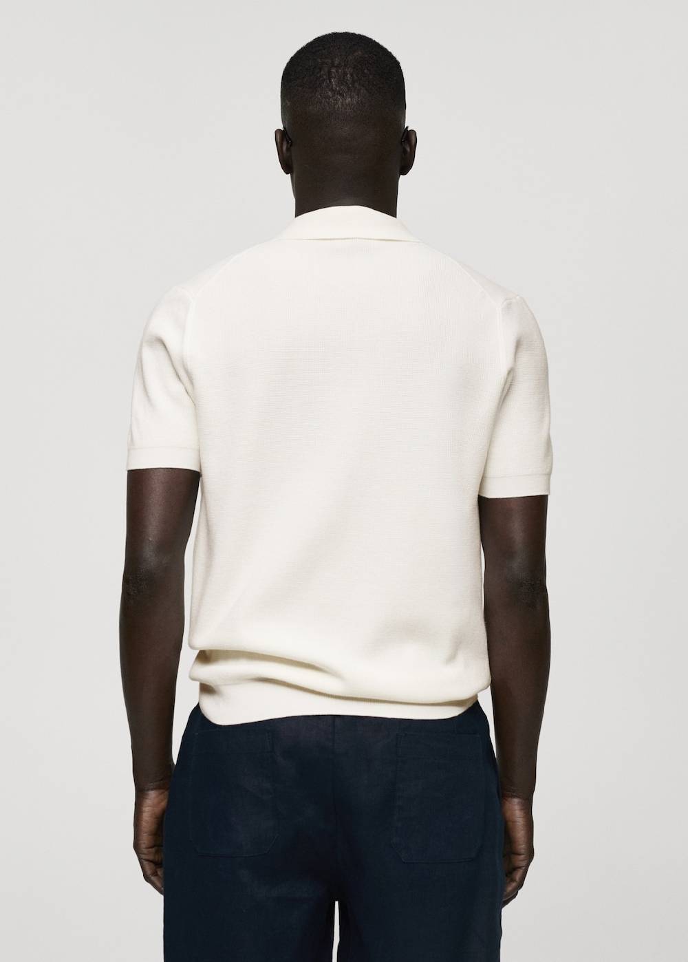 Mango Strick-Poloshirt mit Reißverschluss Bis zu 55% Rabatt