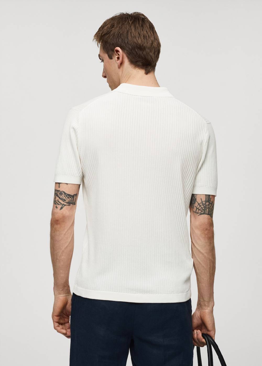 Mango Strick-Poloshirt aus Baumwolle Discount Store für neue Produkte