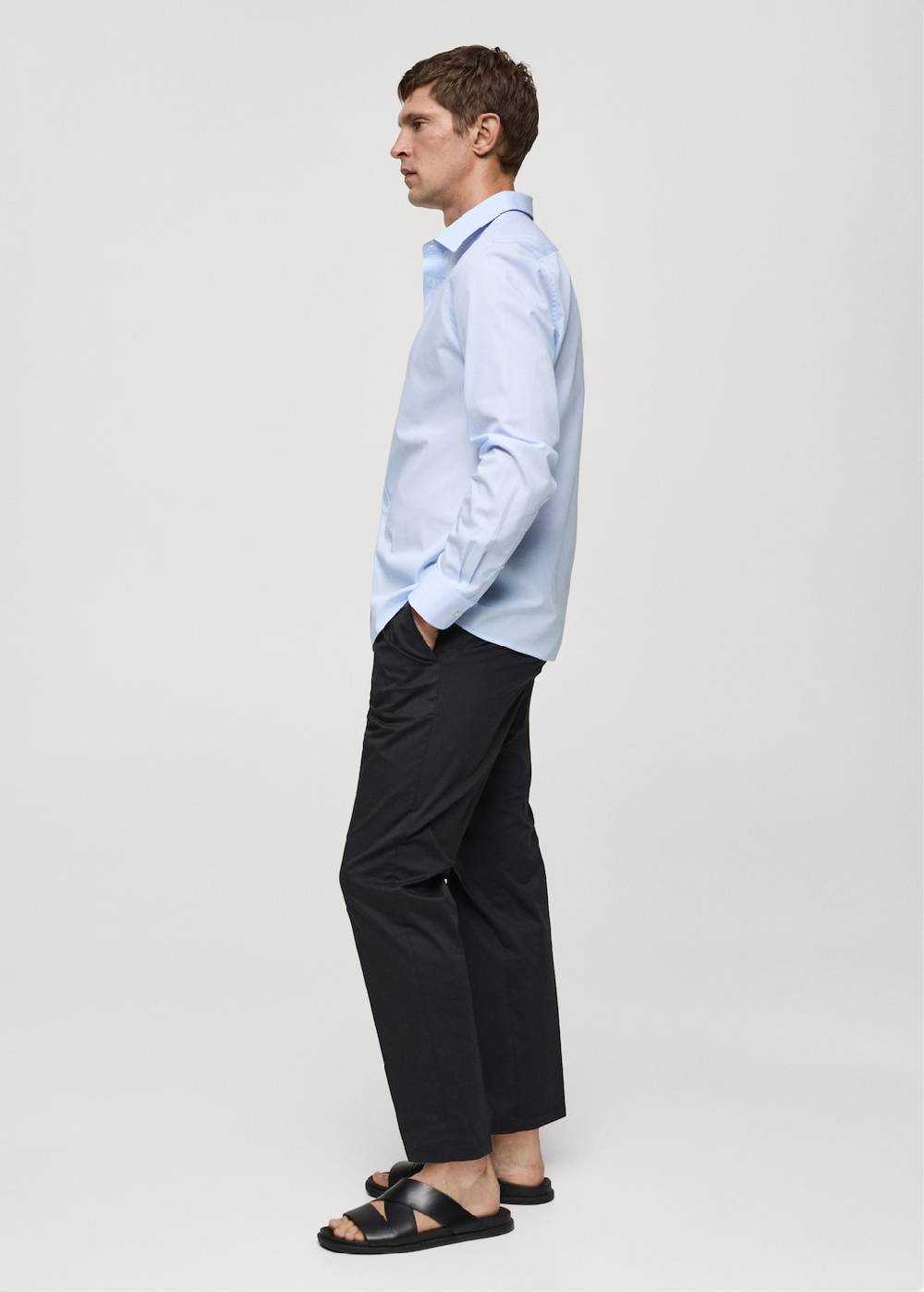 Mango Gestreiftes Regular-Fit.Hemd aus 100 % Baumwolle Super Rabatt