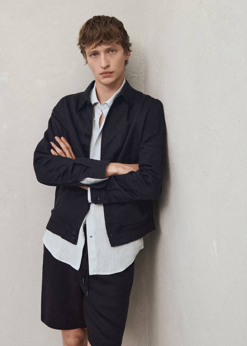 Mango Overshirt aus Tencel-Leinenmischung Fabrikladen