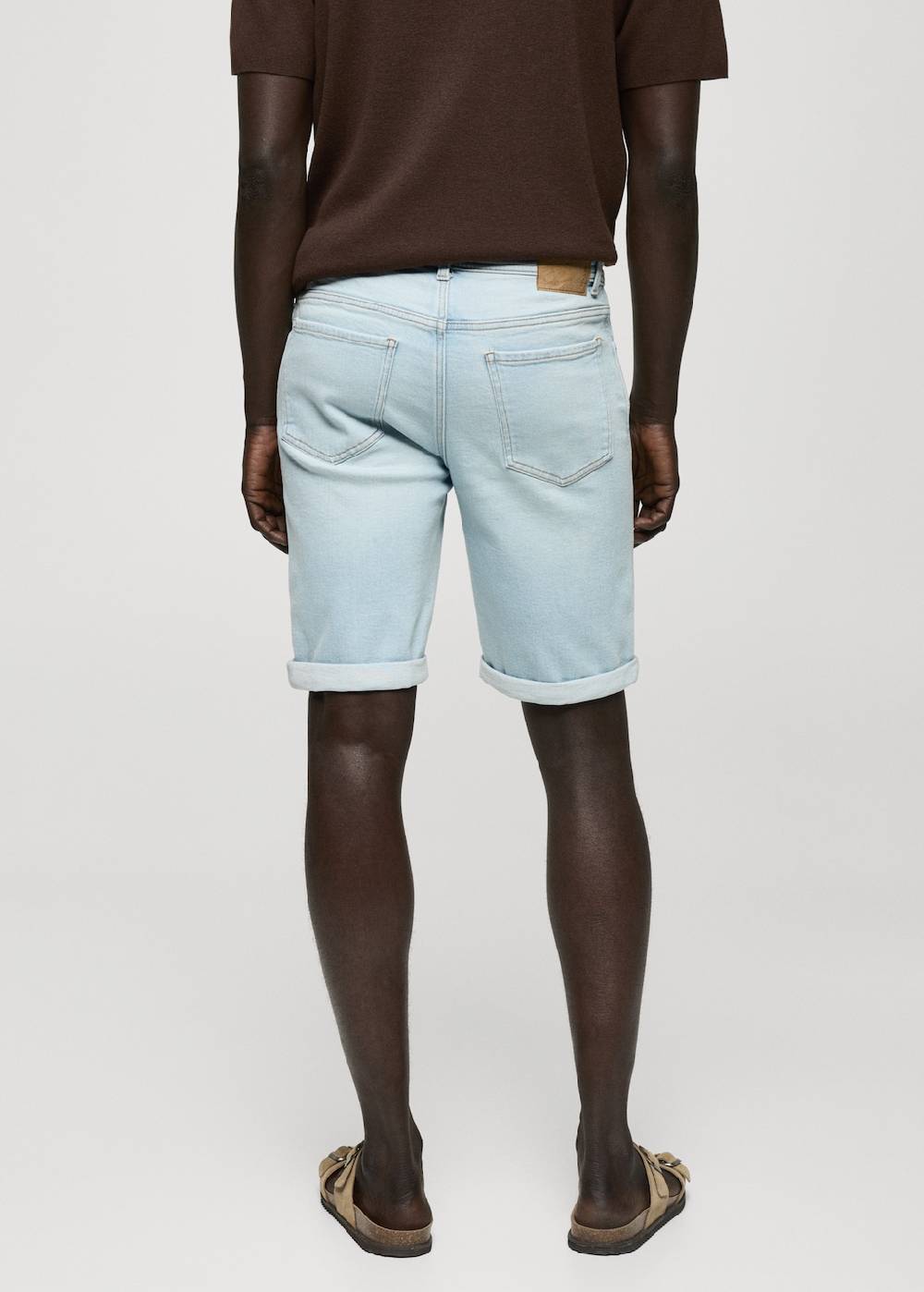 Mango Slim Fit-Jeans-Bermudashorts Black Friday Preise