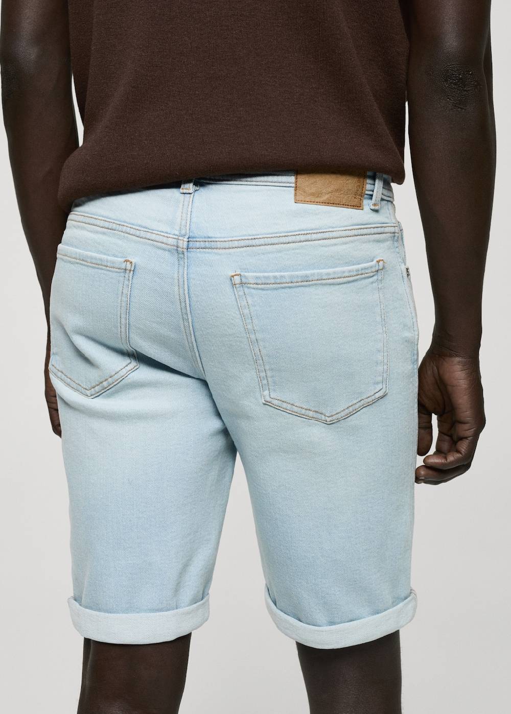 Mango Slim Fit-Jeans-Bermudashorts Black Friday Preise