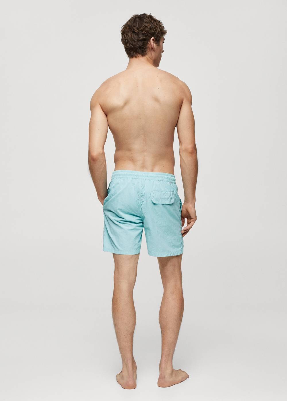 Mango Basic-Badeshorts mit Kordelzug 50% Rabatt für begrenzte Zeit