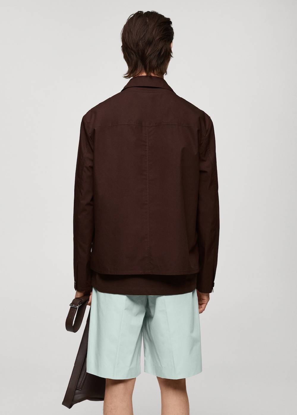 Mango Jacke aus 100 % Baumwolle mit Taschen Online