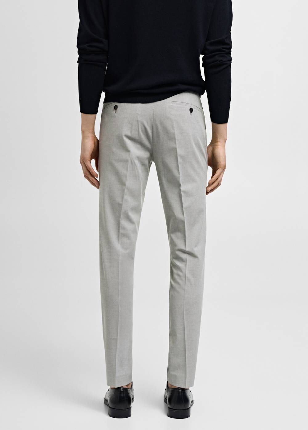 Mango Super Slim Fit-Anzughose aus Stretchstoff Fabrikverkauf