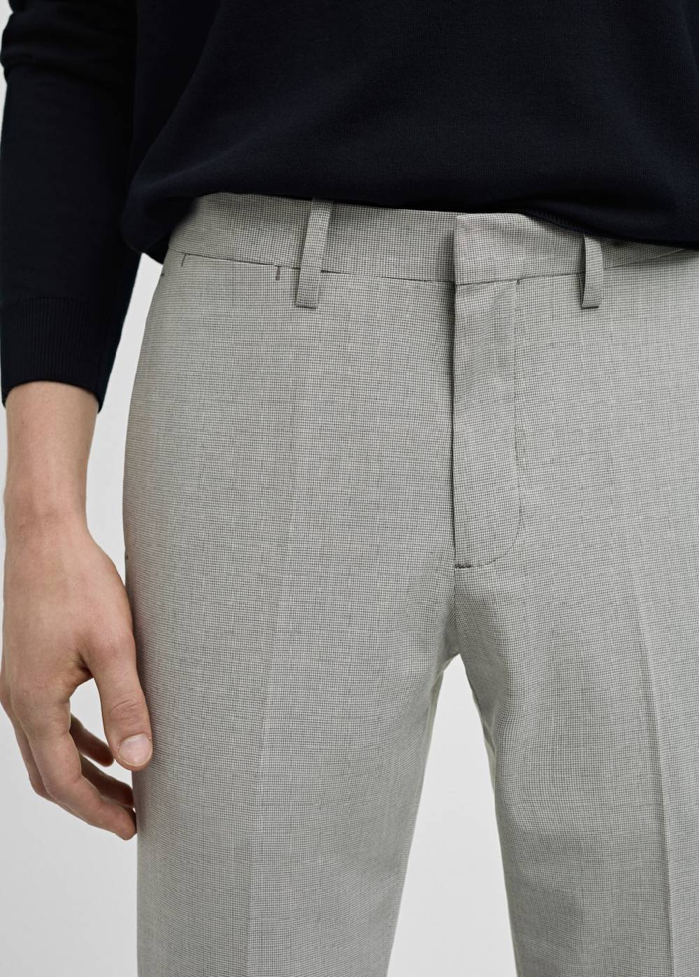 Mango Super Slim Fit-Anzughose aus Stretchstoff Fabrikverkauf