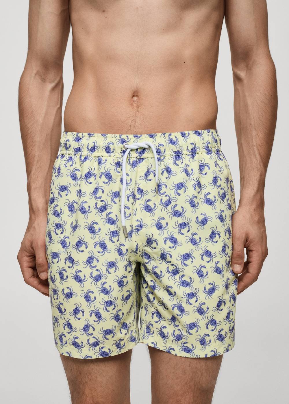 Mango Badeshorts mit Krebsmotiv Meist gekauft