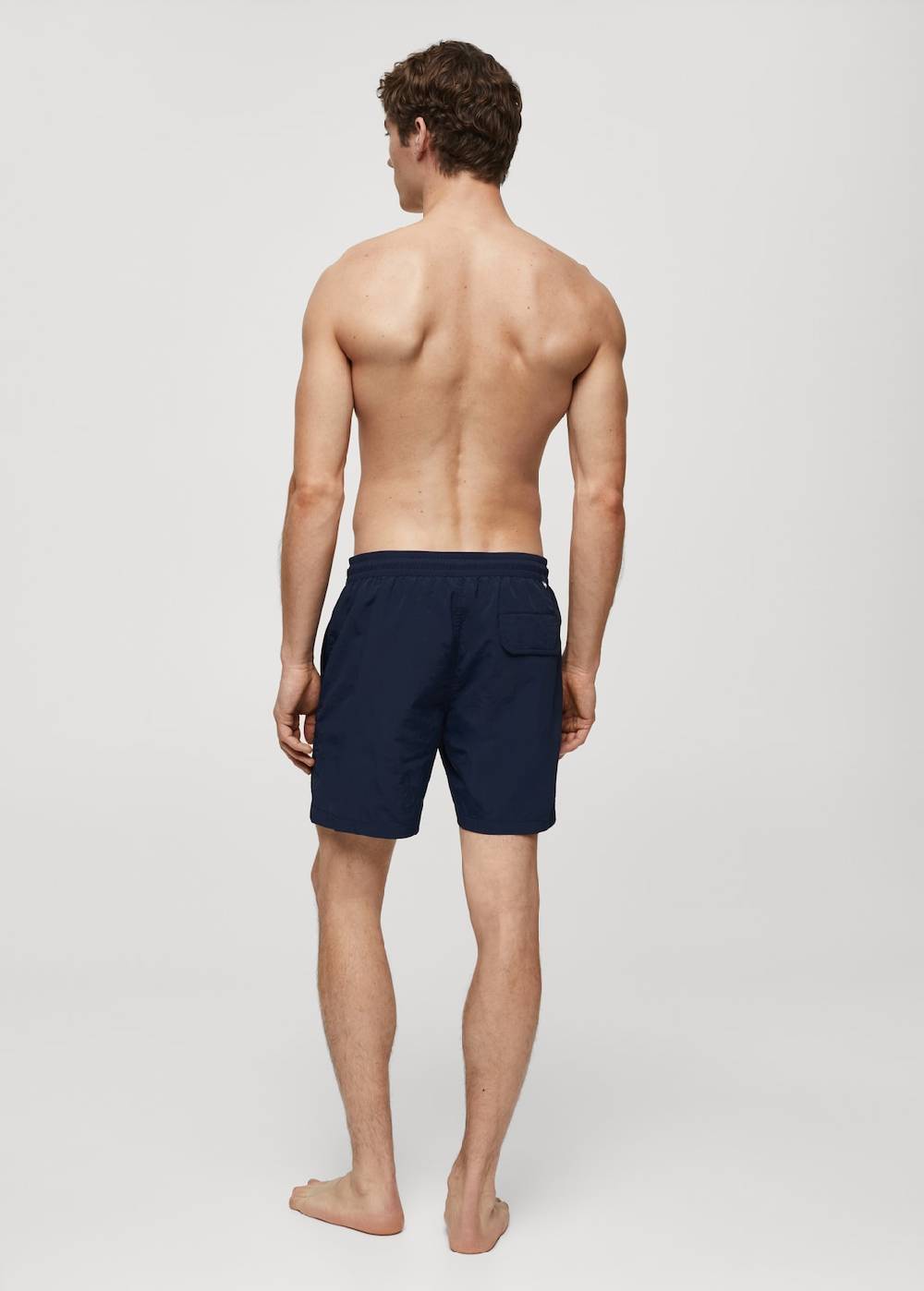 Mango Basic-Badeshorts mit Kordelzug Kostenloser Versand
