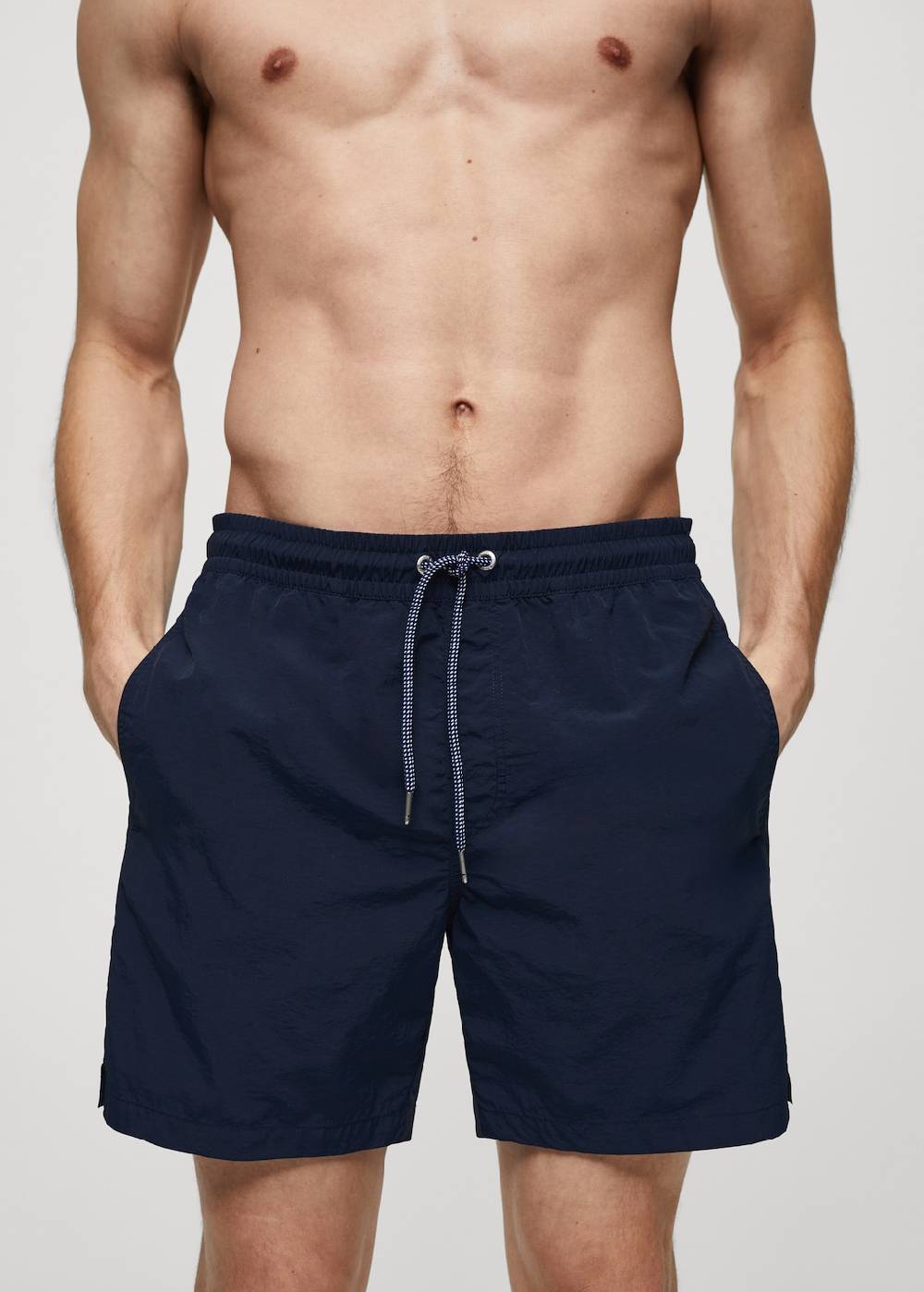 Mango Basic-Badeshorts mit Kordelzug Kostenloser Versand