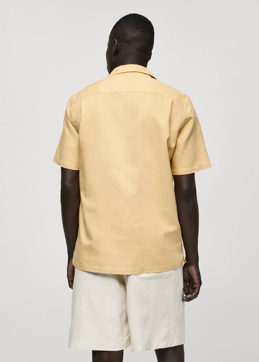 Mango Regular Fit-Hemd aus Leinen mit Baumwolle Limitierter Zeitrabatt