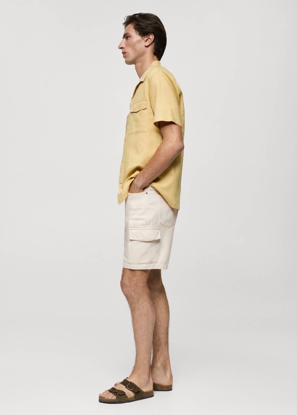 Mango Jeans-Bermudashorts aus Baumwolle im Cargo-Stil Fabrik Onlineshop