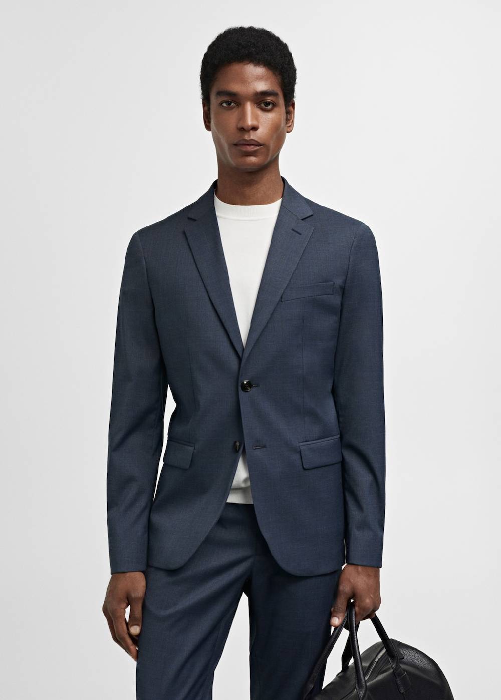 Mango Super Slim Fit-Anzugsakko aus Stretchgewebe
