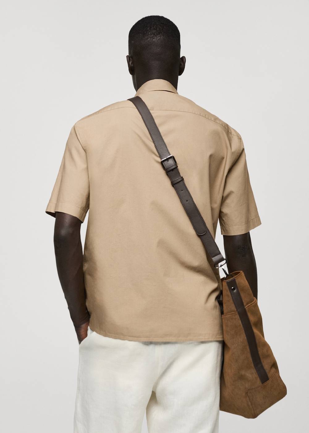 Mango Hemd aus Tencel™-Baumwolle mit Tasche Sonderangebot