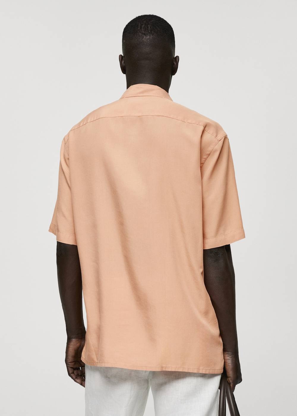 Mango Relaxed-Fit-Hemd aus 100 % Tencel Begrenztes Angebot