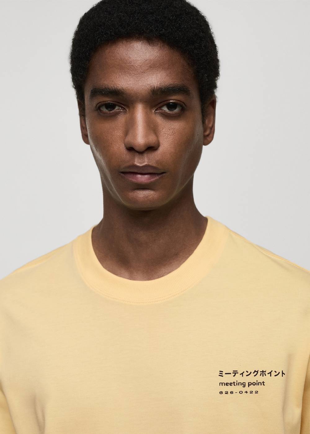 Mango Bedrucktes Baumwoll-T-Shirt Online Shopping