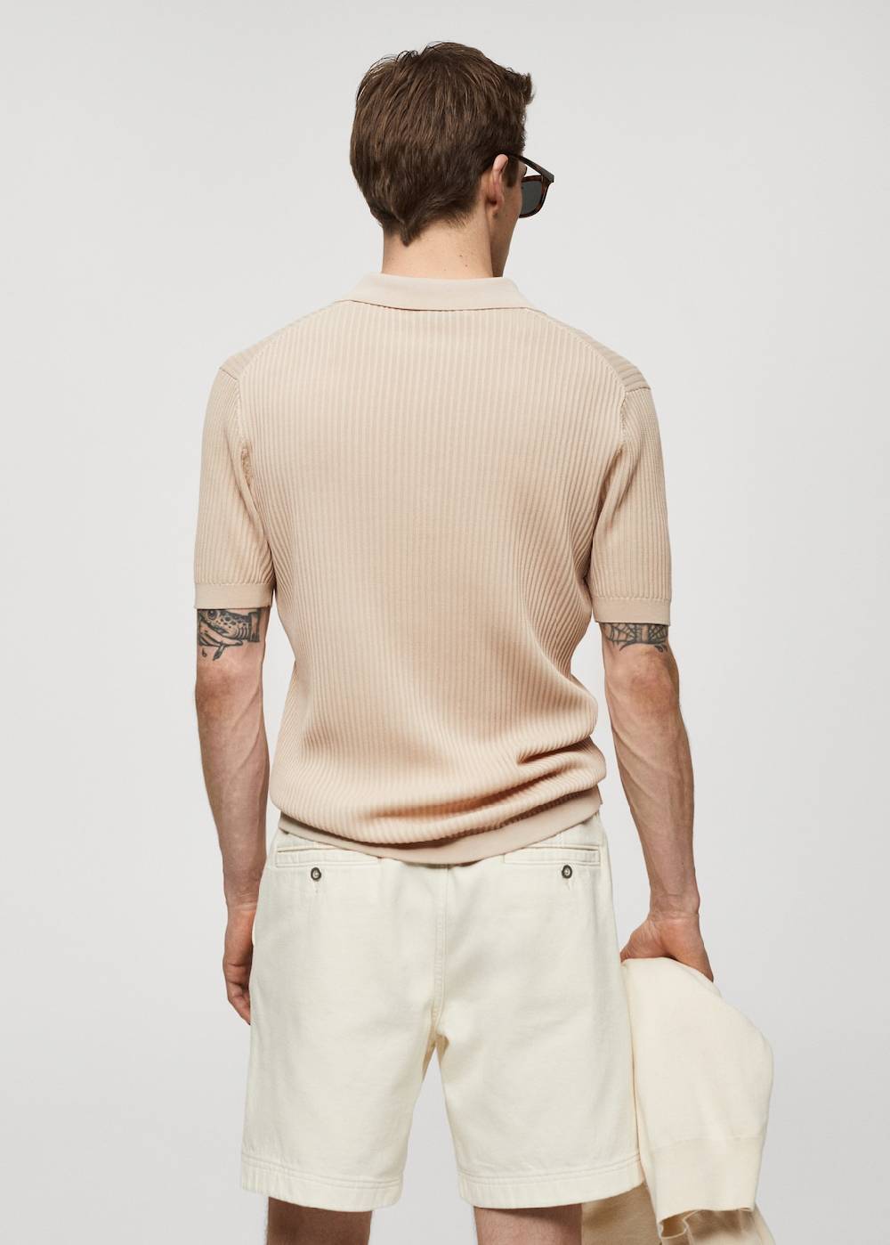 Mango Strick-Poloshirt aus Baumwolle Muttertagsangebot