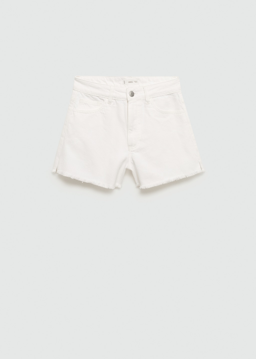 Mango Shorts mit ausgefranstem Saum Jubiläumsangebot