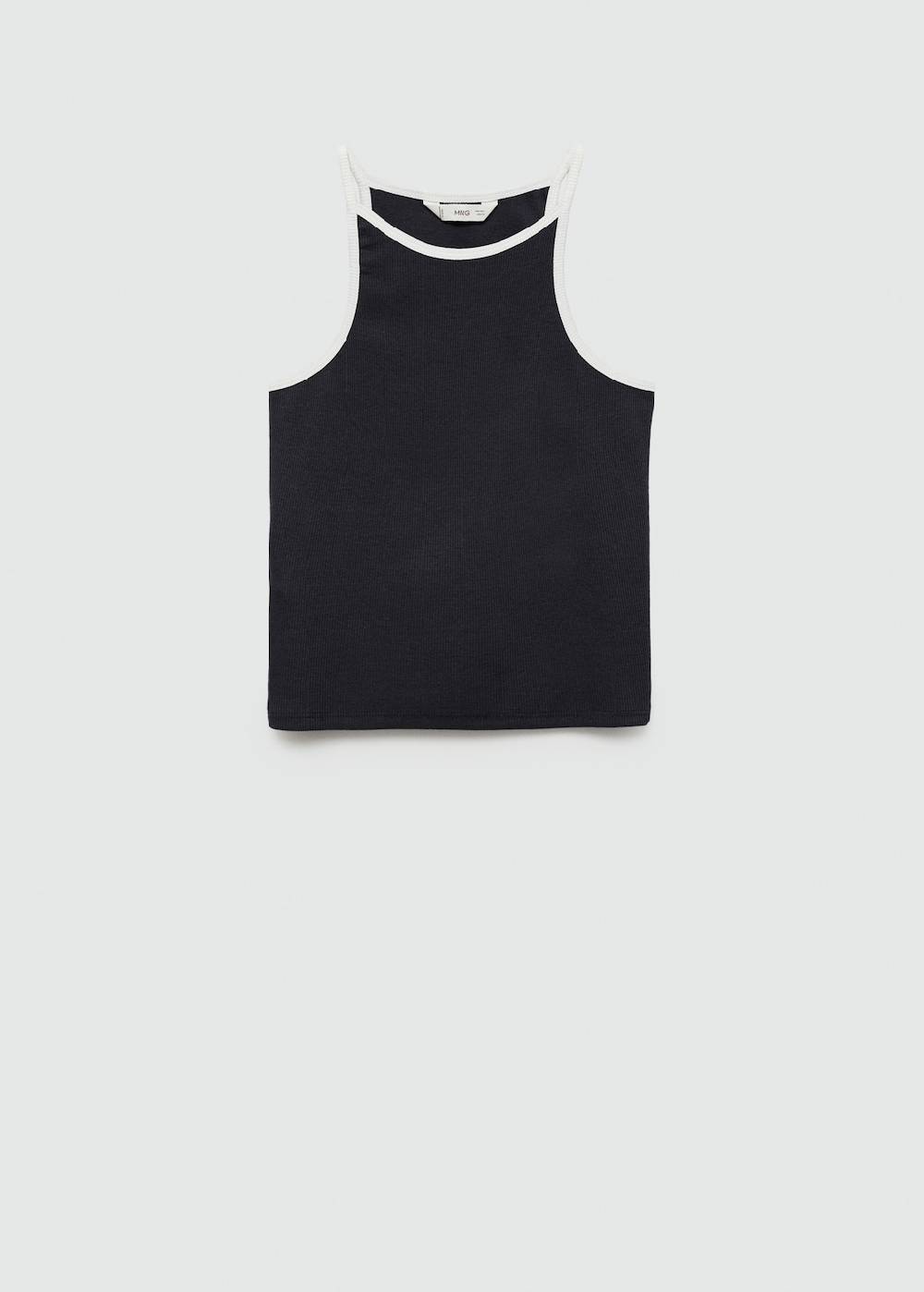 Mango Trägershirt aus Baumwolle Online Outlet