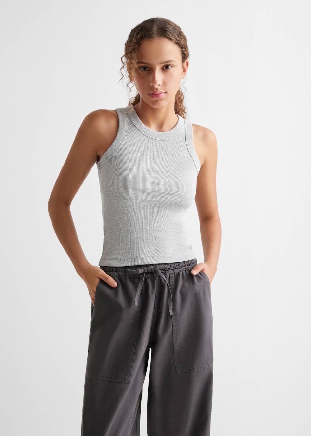 Mango Jogger-Hose aus Baumwolle Zeitlich begrenztes Angebot