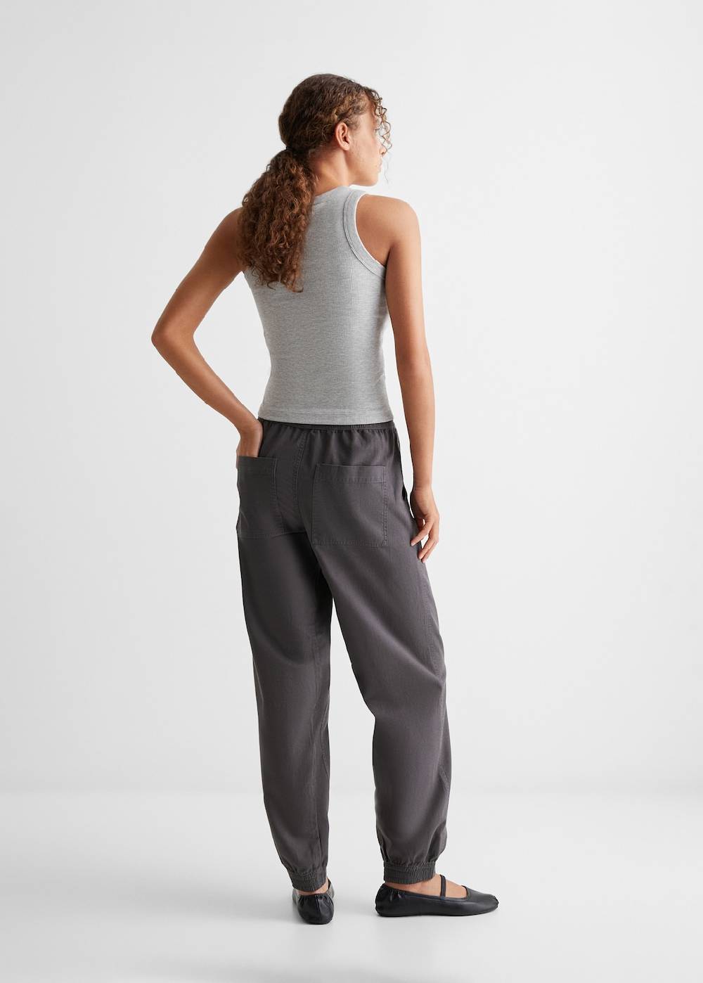 Mango Jogger-Hose aus Baumwolle Zeitlich begrenztes Angebot