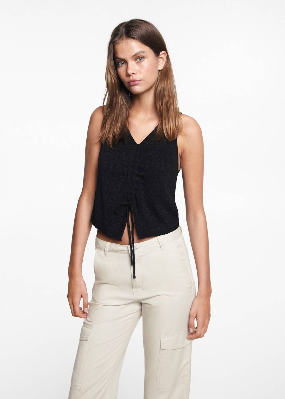 Mango Gerade Cargo-Hose Sonderangebote