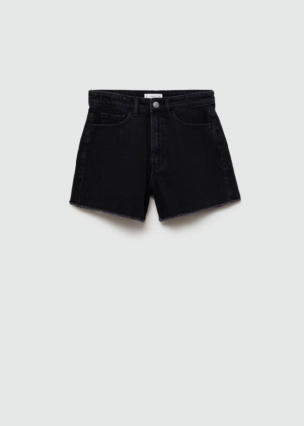 Mango Jeansshorts mit ausgefranstem Saum VIP-Rabatte