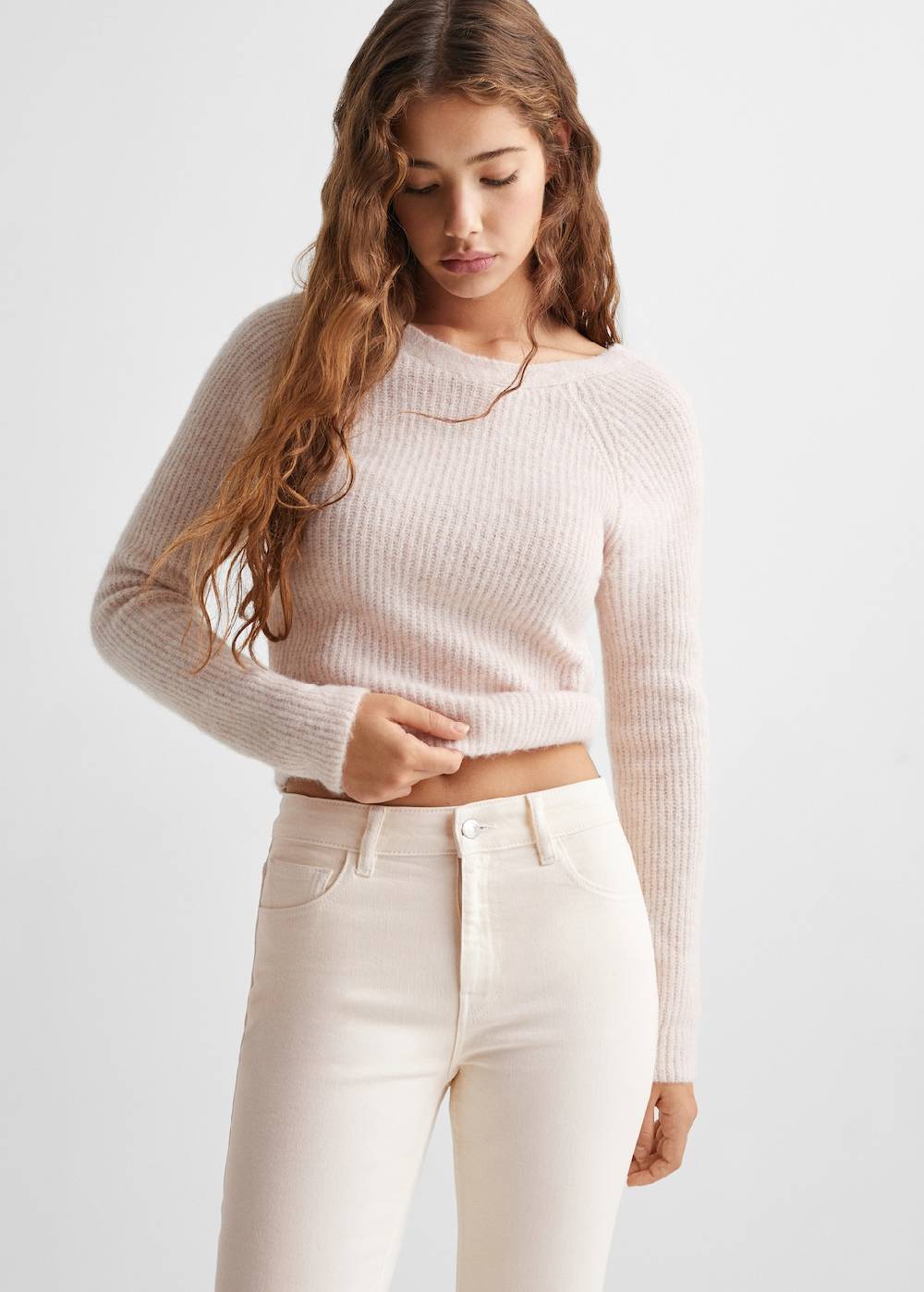 Mango Kurze Flared-Jeans Wochenangebot