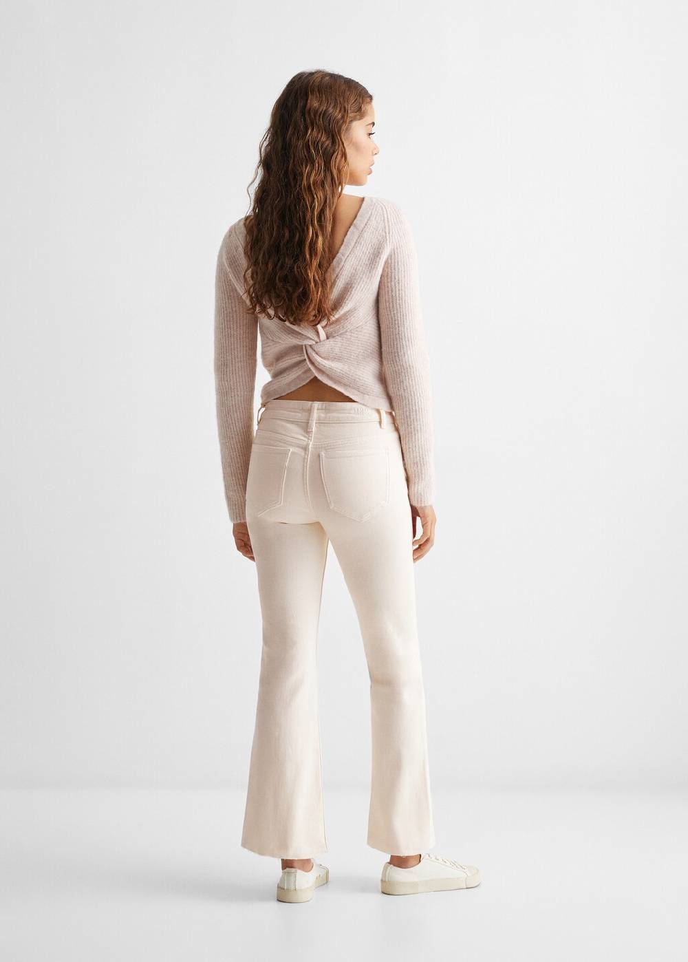 Mango Kurze Flared-Jeans Wochenangebot