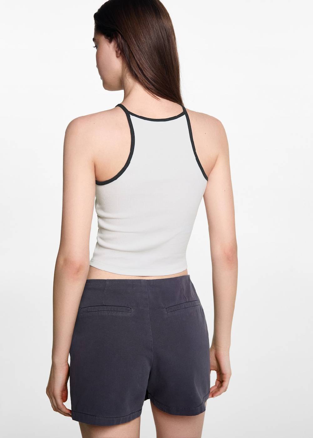 Mango Trägershirt aus Baumwolle Zeitbegrenzte Promotion