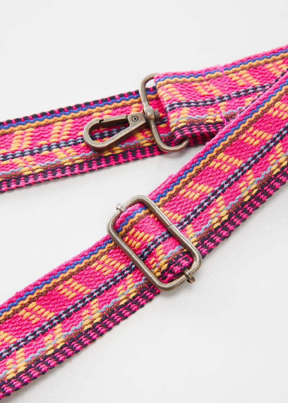 Mango Gemusterter Taschenriemen Sonderangebot der Fabrik