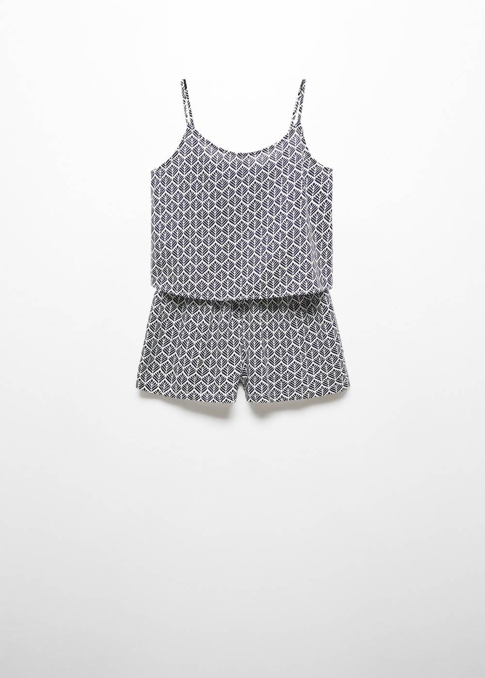 Mango Kurzer Print-Pyjama Discount Store für neue Produkte