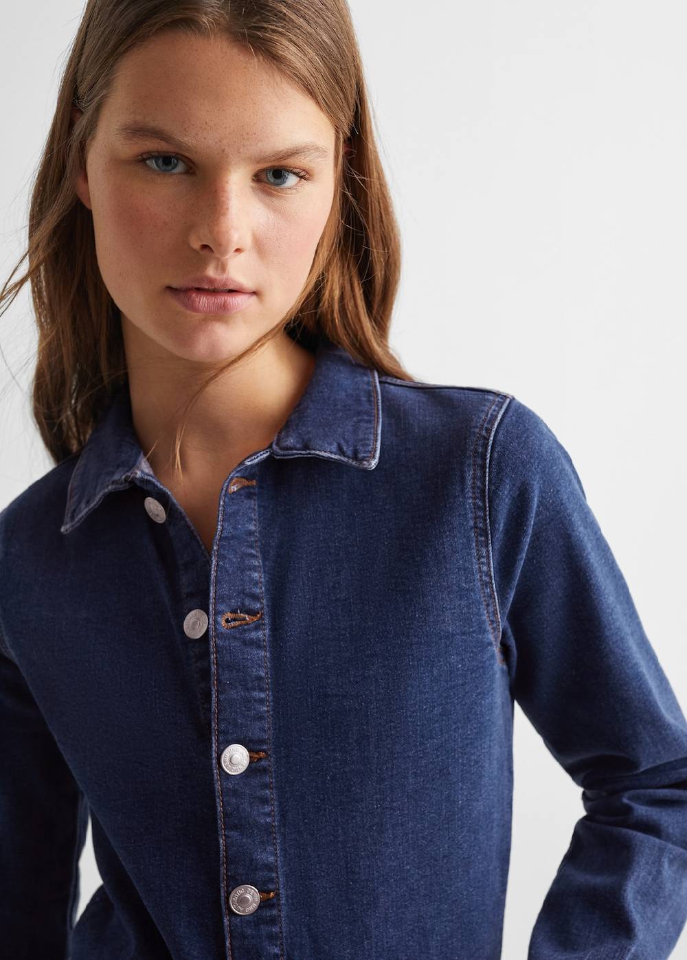 Mango Jeans-Jumpsuit mit Knöpfen Clearance-Verkauf
