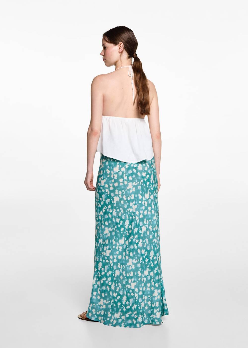 Mango Langer Tie-Dye-Rock Auslauf