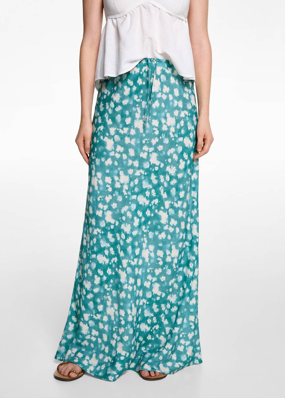 Mango Langer Tie-Dye-Rock Auslauf